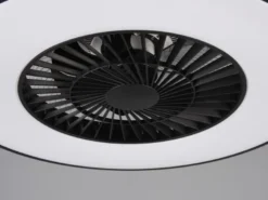 Deckenleuchte mit Ventilator HALMSTAD Fernbedienung & Nachtlicht Ø 59cm