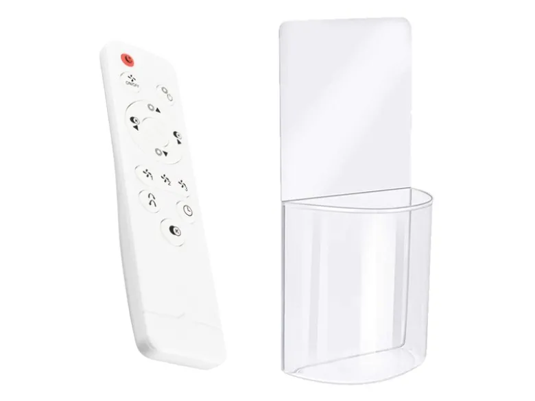 Deckenleuchte mit Ventilator dimmbar Fernbedienung & Wandhalterung Ø50cm
