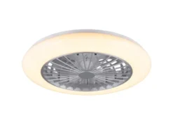 Deckenleuchte mit Ventilator STRALSUND Fernbedienung & Farbwechsel, Ø 50cm