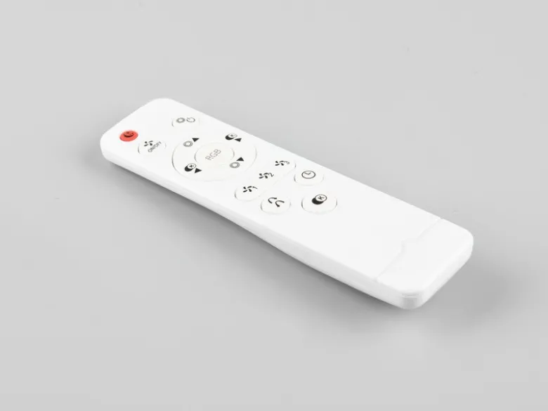 Deckenleuchte mit Ventilator STRALSUND Fernbedienung & Farbwechsel, Ø 50cm