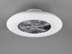 Deckenleuchte VISBY mit Ventilator, Fernbedienung & Nachtlicht Ø 59cm