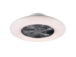 Deckenleuchte VISBY mit Ventilator, Fernbedienung & Nachtlicht Ø 59cm