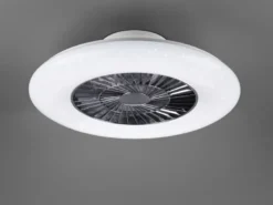 Deckenleuchte VISBY mit Ventilator, Fernbedienung & Nachtlicht Ø 59cm