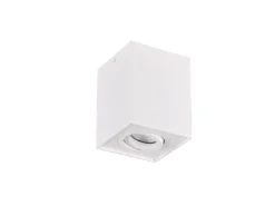 Deckenstrahler BISCUIT eckig Weiß, Breite 9,6cm
