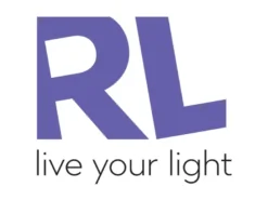 Deckenstrahler BOBA 2-flammig aus Metall in Beige mit Glasschirmen, Breite 25cm
