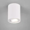 Deckenstrahler COOKIE Weiß mit schwenkbarem GU10 Spot, Ø 9,6cm