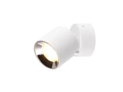 Deckenstrahler GUAYANA Weiß, Ø 9cm