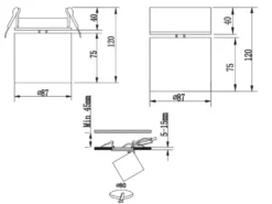 Deckenstrahler GUAYANA Weiß, Ø 9cm