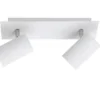 Deckenstrahler MARLEY Weiß 2-flammig, Breite 30cm