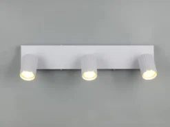 Deckenstrahler SOKA 3-flammig aus Metall Weiß, Breite 50cm