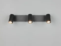 Deckenstrahler TARYN Schwarz 3-flammig, Breite 41cm