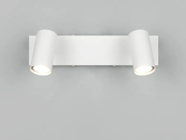 Deckenstrahler TARYN Weiß 2-flammig, Breite 26cm