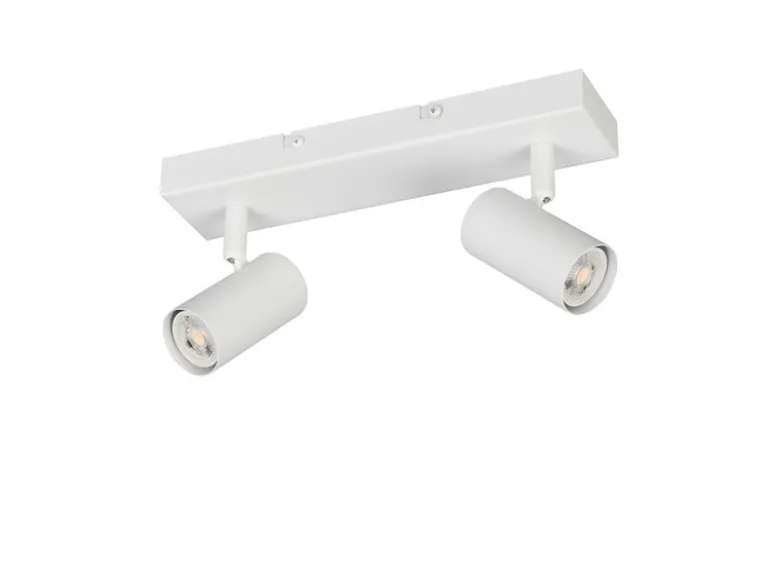 Deckenstrahler TARYN Weiß 2-flammig, Breite 26cm