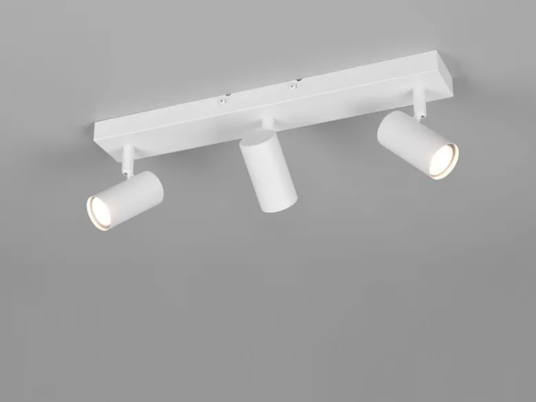 Deckenstrahler TARYN Weiß 3-flammig, Breite 41cm
