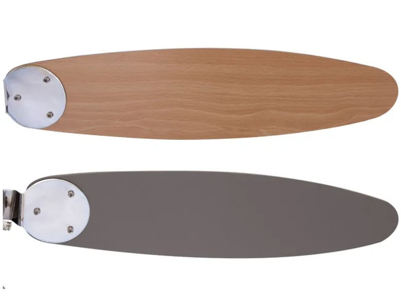 Deckenventilator AZURA mit Licht und Zugschalter leise, 2 Flügelfarben, Ø132cm