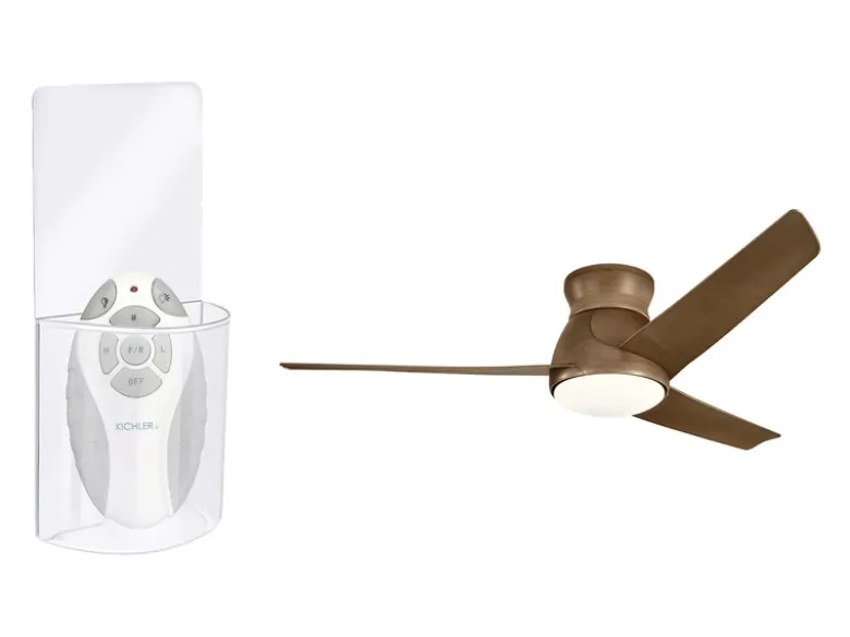 Deckenventilator Braun mit Licht, Outdoor geeignet IP44, Ø 152cm
