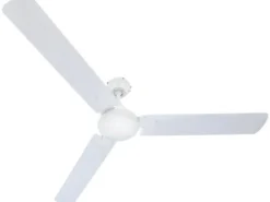 Deckenventilator FERRO weiß, Ø 142 cm, 3 Stufen Rechtslauf