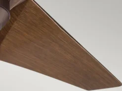 Deckenventilator JADE mit Licht und Fernbedienung, Bronze-Holzoptik, Ø 152cm
