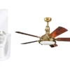 Deckenventilator mit LED Licht und Fernbedienung, Ø 142cm