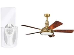 Deckenventilator mit LED Licht und Fernbedienung, Ø 142cm