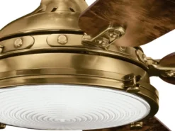 Deckenventilator mit LED Licht und Fernbedienung, Ø 142cm