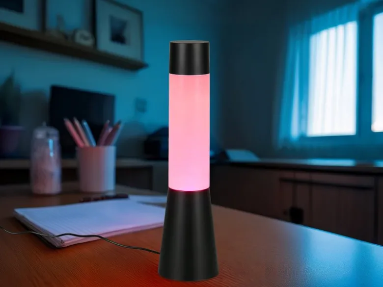 Deko LED RGB Tischleuchte CIRRUS Batterie- oder USB betrieben, Höhe 33cm