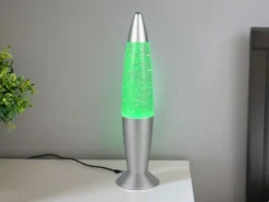 Deko LED RGB Tischleuchte FAME Batterie- oder USB betrieben, Höhe 34,5cm