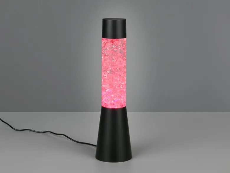 Deko LED RGB Tischleuchte MARTINI Batterie- oder USB betrieben, Höhe 33cm