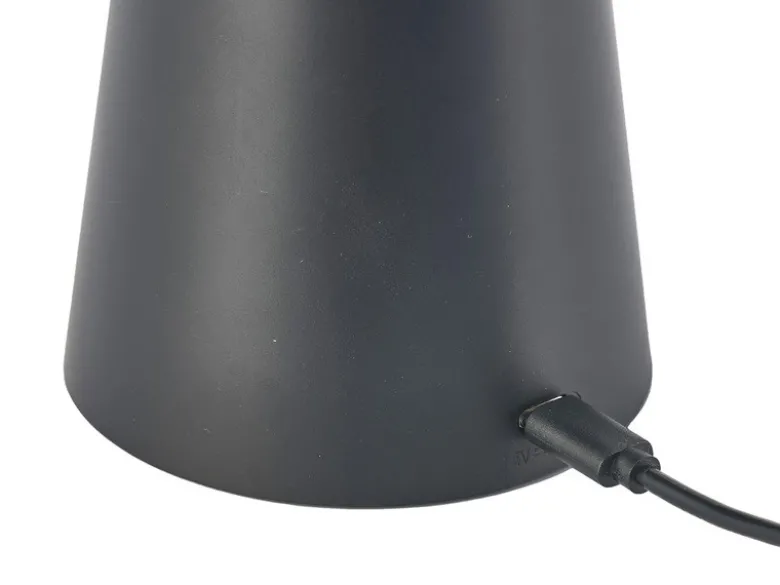 Deko LED RGB Tischleuchte MARTINI Batterie- oder USB betrieben, Höhe 33cm