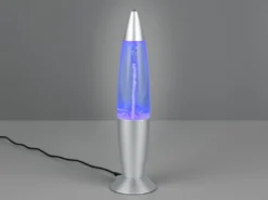 Deko LED RGB Tischleuchte mit Strudel Batterie- oder USB betrieben, Höhe 34,5cm