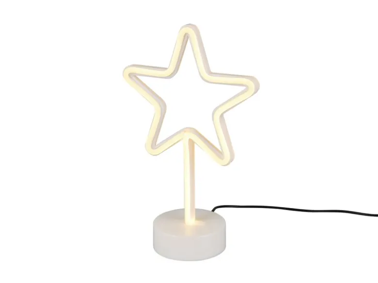 Deko LED Tischleuchte STAR Batterie- oder USB betrieben, Höhe 30cm