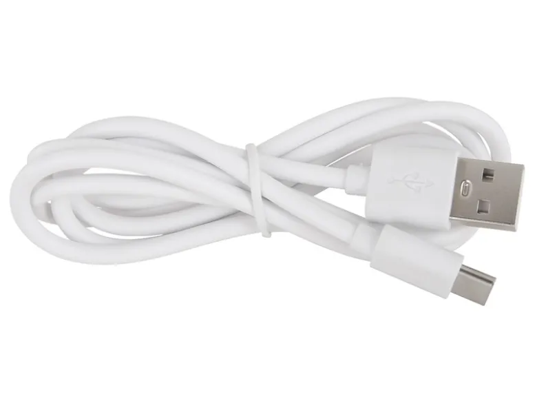 Dimmbare Akku Tischleuchte SARIMA per USB aufladbar, Messing, Höhe 31cm