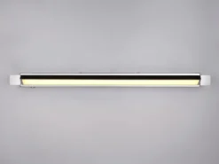 Dimmbare LED Bad Spiegelleuchte FABRIZIO schwenkbar, Chrom Breite 80cm