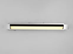 Dimmbare LED Bad Spiegelleuchte FABRIZIO schwenkbar, Chrom Breite 50cm