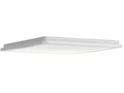 Dimmbare LED Deckenleuchte CAMILLUS flache Badezimmerlampe 30x30cm Weiß IP44