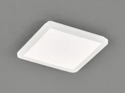 Dimmbare LED Deckenleuchte CAMILLUS flache Badezimmerlampe 30x30cm Weiß IP44