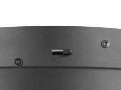 Dimmbare LED Deckenleuchte KEATON im modernen Design, Schwarz Gold Ø 40cm