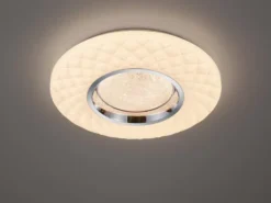 Dimmbare LED Deckenleuchte MAGNOLIA mit Fernbedienung Ø 39cm