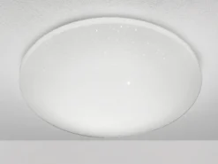 Dimmbare LED Deckenleuchte SILMA mit Fernbedienung & Sternenhimmel Ø 40cm