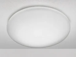 Dimmbare LED Deckenleuchte SILMA mit Fernbedienung - IP44 Bad, Ø 40cm
