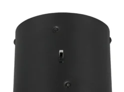Dimmbare LED Pendelleuchte KEATON im modernen Design, Schwarz Gold Ø 40cm