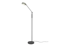 Dimmbare LED Stehleuchte FRANKLIN schwenkbar, Höhe 133cm, Anthrazit