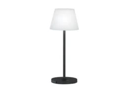 Dimmbare Outdoor Akku Tischlampe FLUS ohne Stromkabel - Höhe 38cm