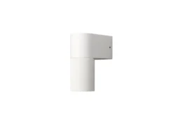 Downlight Außenwandleuchte TEMI Aluminium Weiß, Höhe 14,5cm
