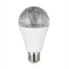 E27 Deko LED mit RGB Farbwechsel & Glitzereffekt - 2,5 Watt, Ø 6,5cm