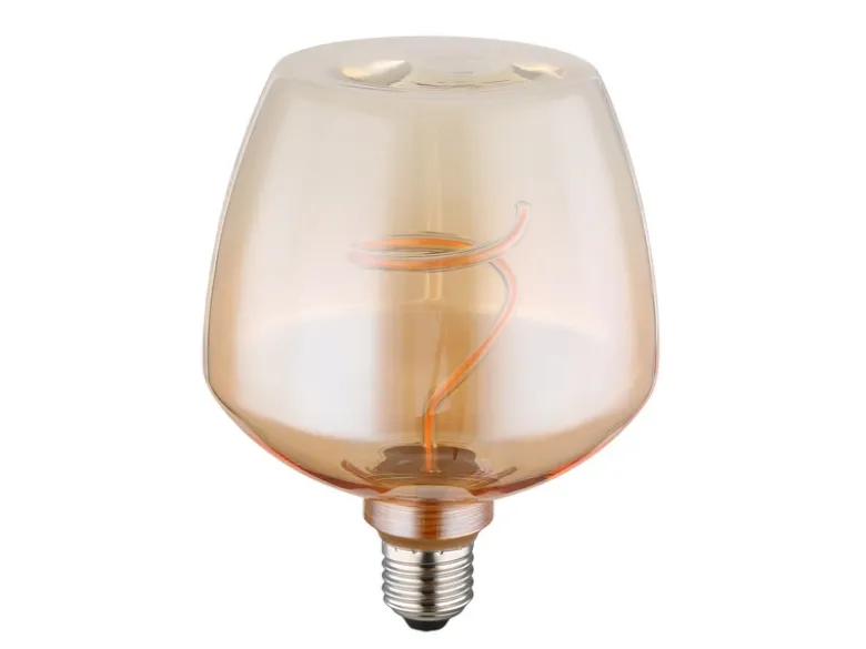 E27 Filament Deko LED - 4 Watt, 240 Lumen, 1800 Kelvin warmweiß - Ø12,3cm