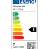 E27 Filament LED - 7 Watt, 806 Lumen, Ø6cm - warmweiß Lichtfarbe einstellbar