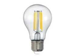 E27 Filament LED - 7 Watt, 806 Lumen, Ø6cm - warmweiß Lichtfarbe einstellbar