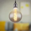E27 Filament LED - 8,5 Watt, 280 Lumen, 2000 Kelvin Ø12,5cm - extern dimmbar
