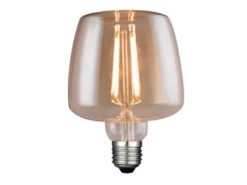 E27 Filament LED Bernsteinfarben - 4 Watt, 380 Lumen Warmweiß, Ø10,5cm